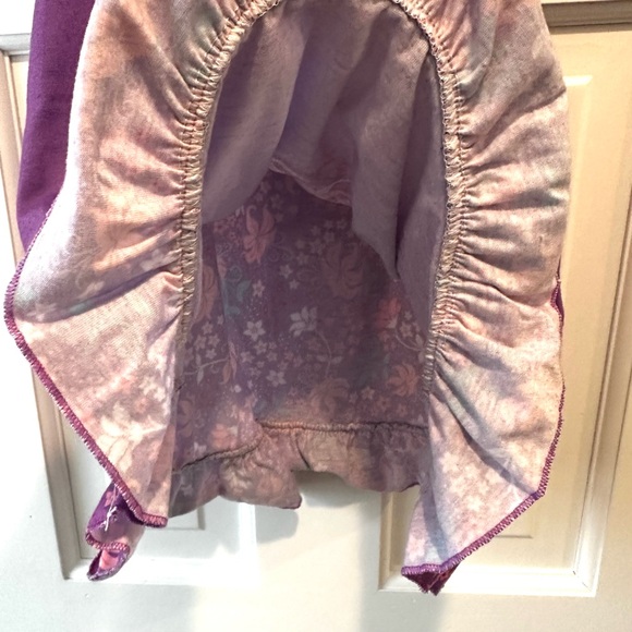 Disney Store Purple Rapunzel Nightgown with Floral Accents - Picture 6 of 9
